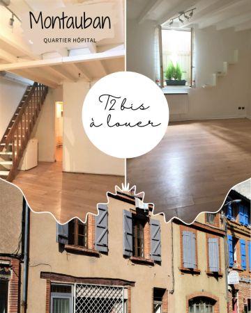 Location - Appartement - 3 pièces - 52.74 m² - montauban